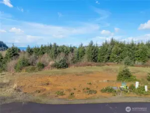 Utilities in at street.