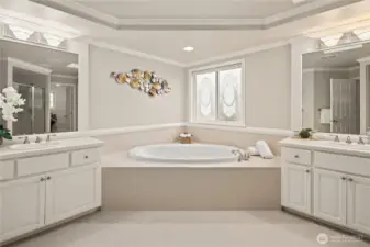 5 piece primary bathroom