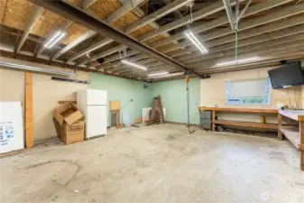 Wood burning fireplace