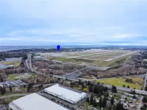 SeaTac airport view