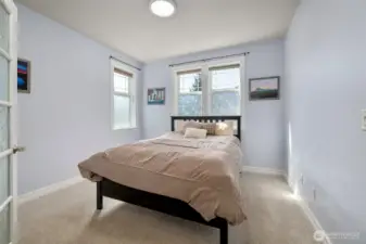 Flex space for office or extra room.