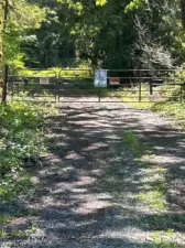 Entrance Gate with Easement through neighboring property also for sale