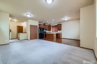 Living Room/Kitchen/Dining Area