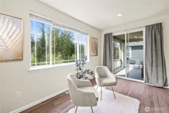 Primary Bedroom Features Large Walk-In Closet