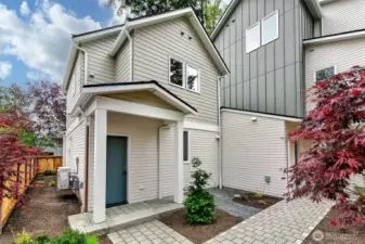 Back door to parking /driveway