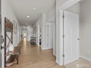 As you enter 752, you'll notice the gleaming floors and wide hallways.