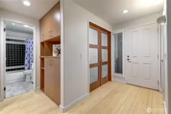 More built-in storage