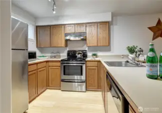 Plenty of storage including pantry