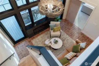 Staged condo E4 shown, similar to E3. Furniture and decor ARE included with E3.