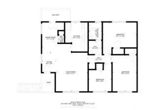 Top Flr Plan - Unit A