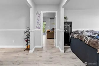 Downstairs lobby