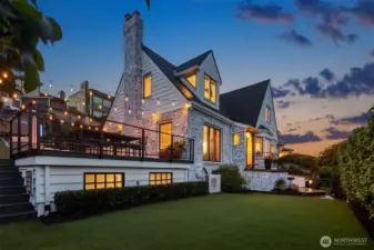 Enjoy the perfect amount of level "grass" that you never have to mow!