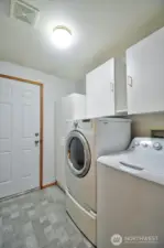 Washer and dryer stay!