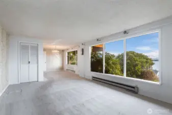 Looking toward the dining room