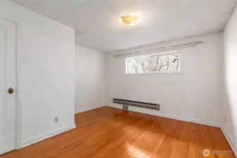 Second bedroom upstairs - hardwood floor!