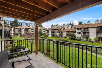 Deck off of Living/Dining Room