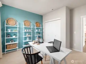 Main Floor Bedroom (#2) - Photos are for representational purposes only, colors, elevation and features may vary.