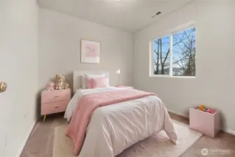 Bedroom #3 - Virtually staged