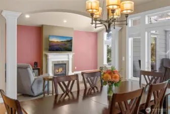 Dining into living...