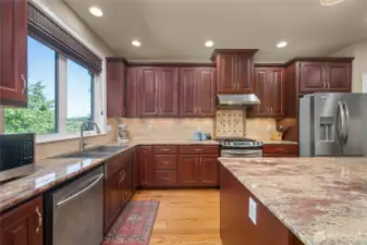 Large window for natural light...