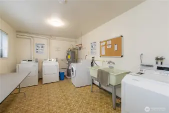Rarely used laundry room.