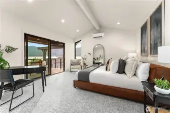 Staged condo E4 shown, similar to C3. Furniture and decor not included.