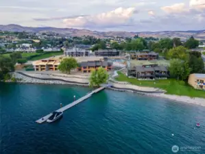 Yacinde C3 is a 2nd floor waterfront unit across from the dock.