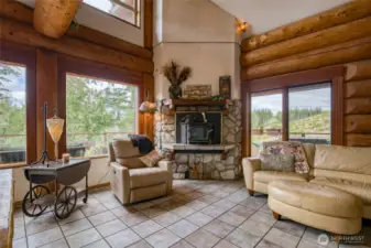 Throw a couple logs on and stoke up a fire for those Fall and Winter evenings