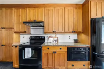 All appliances stay!