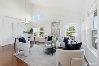 Living room (staged)