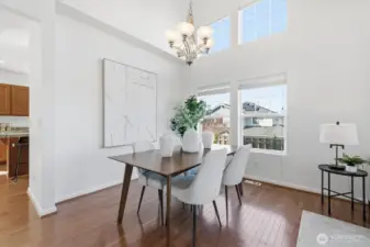 Dining area (staged)