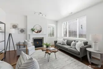 Family room (staged)