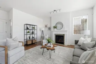 Family room (staged)