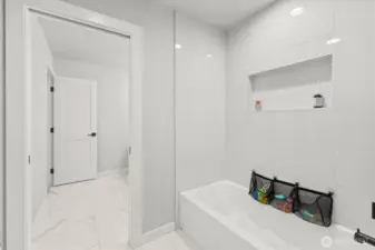 Full bathroom on second floor