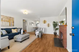 Original hardwoods in great condition.