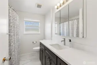 2026 Fully updated bathroom.