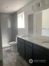 Master bathroom