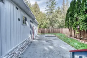 Main home patio