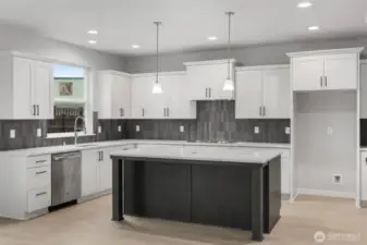 Photos of a finished home in same community