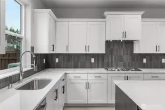 Photos of a finished home in same community