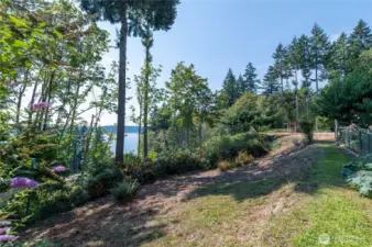 This is where the installed 3 bedroom septic system is located.