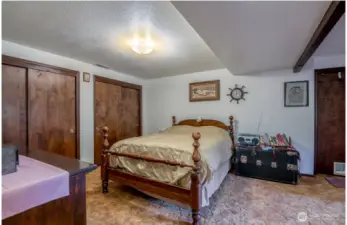 Different View Of Bedroom With Door To The Left