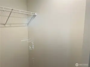 Second bedroom walk in closet.