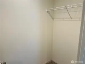 Third bedroom walk in closet.