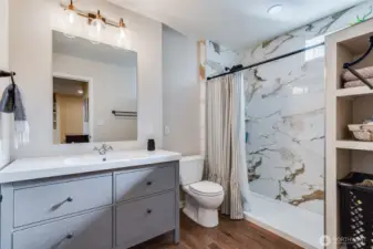 Gorgeous primary bath!