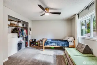 Bedroom 1 upstairs with attached bath