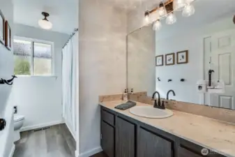 Additional upstairs bath