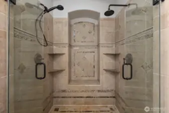 Primary bath shower