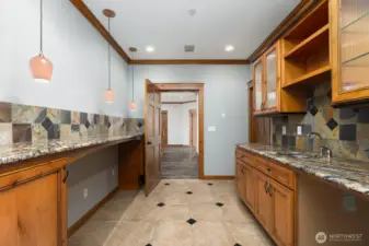 Reverse view of Wet Bar area