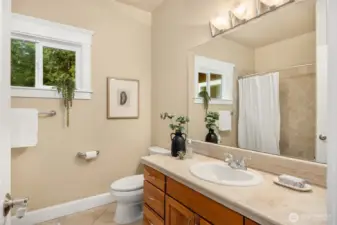 Hall bathroom (second of two)